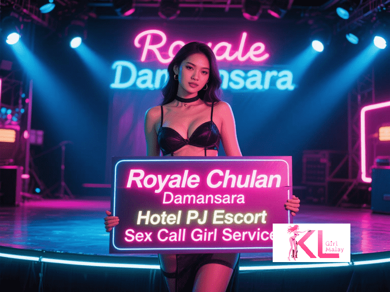 KL Girl Malay Escort Kuala Lumpur escort holding sign for Royale Chulan Damansara Hotel PJ Escort Malaysia Escort Girl Service