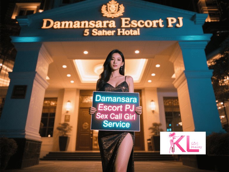 KL Girl Malay Escort Woman holding sign for Damansara Escort PJ sex call girl service Malaysia Escort Girl Service